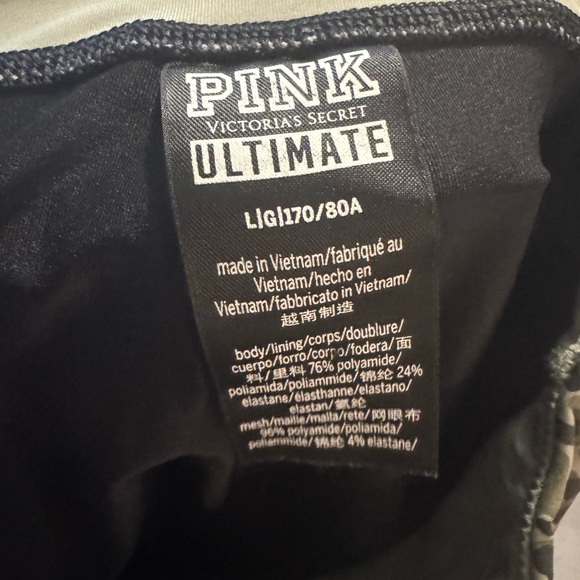 PINK Legging With Cheetah Print - Picture 3 of 3